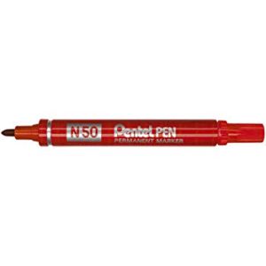 PENNARELLO PENTEL N50 ROSSO
Punta: 4.3mm 
Tratto: 1.5mm