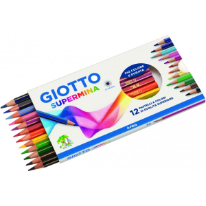 PASTELLI GIOTTO SUPERMINA SCATOLA 12 (465012)