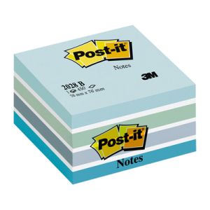 POST-IT CUBO BLU 2028-B 76X76 (045453)