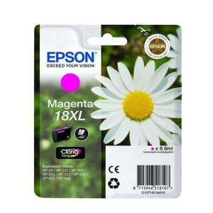 IJ EPSON T18XL MAGENTA MARGHERITA - ORIGINALE