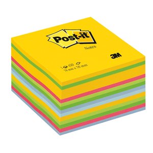 POST-IT CUBO COLORI MISTI NEON 2030-U