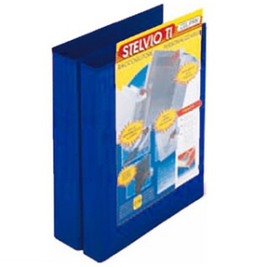 CARTELLA 4 ANELLI D30 STELVIO BLU 155535