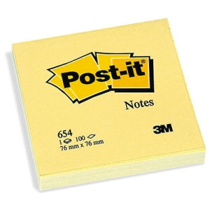 POST-IT 654 GIALLO 76X76