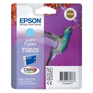 IJ EPSON T0805 LIGHT CIANO