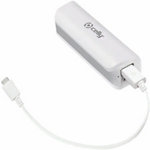 BATTERIA D’EMERGENZA PORTATILE CON PORTA USB - BIANCO-